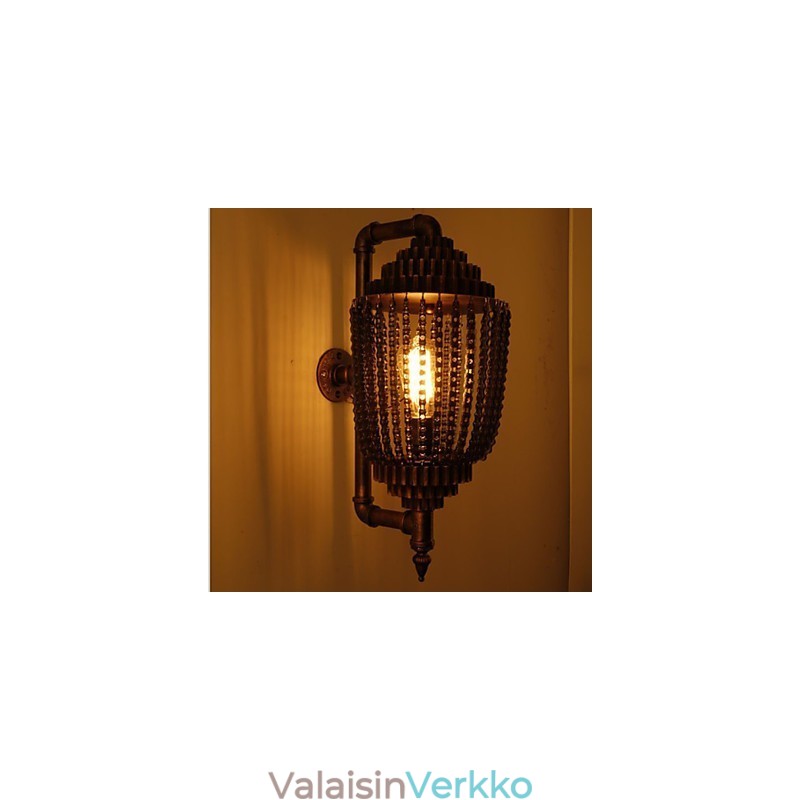 Vintage Iron Industrial Wind Shop -vaihdelamppu