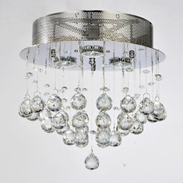 Perinteinen klassinen Crystal Crystal Crystal -metallitaskuteline