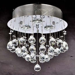 Perinteinen klassinen Crystal Crystal Crystal -metallitaskuteline