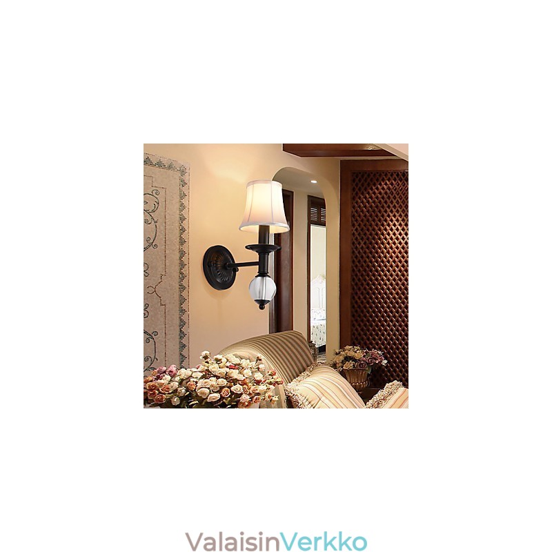 Rustic Lodge Simple Vintage Painting Feature Ambient Light -seinävalaisimet