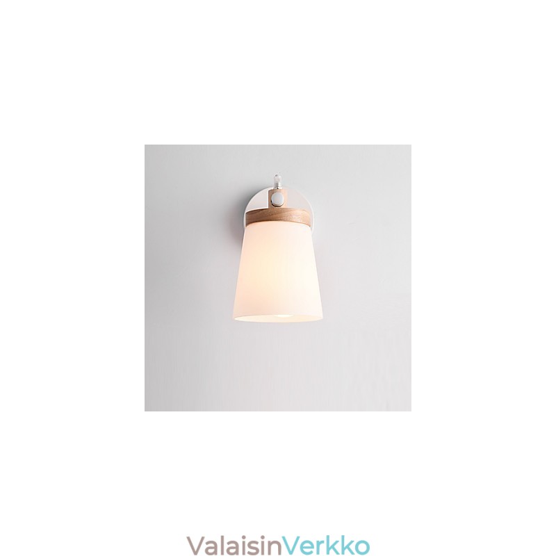 Lasivarjostin ja metallipohjainen seinävalaisin Ominaisuus Ambient Light -seinälamppujen seinävalaisin