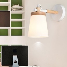 Lasivarjostin ja metallipohjainen seinävalaisin Ominaisuus Ambient Light -seinälamppujen seinävalaisin