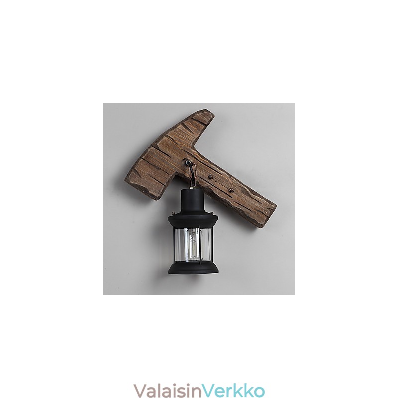 Single Head Industrial Vintage Retro puinen metallimaalaus värillinen seinävalaisin kotihotellin käytävälle Koristele seinävalo