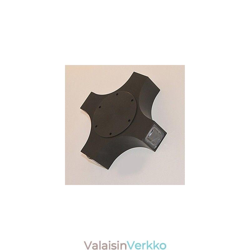 Integroitu yksinkertainen uutuusmaallinen ominaisuus silmien suojaamiseen ympäristön valot seinävalaisimet Cross Star Outdoor -vedenpitävä sisäpihan seinävalaisin