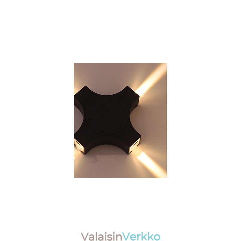 Integroitu yksinkertainen uutuusmaallinen ominaisuus silmien suojaamiseen ympäristön valot seinävalaisimet Cross Star Outdoor -vedenpitävä sisäpihan seinävalaisin