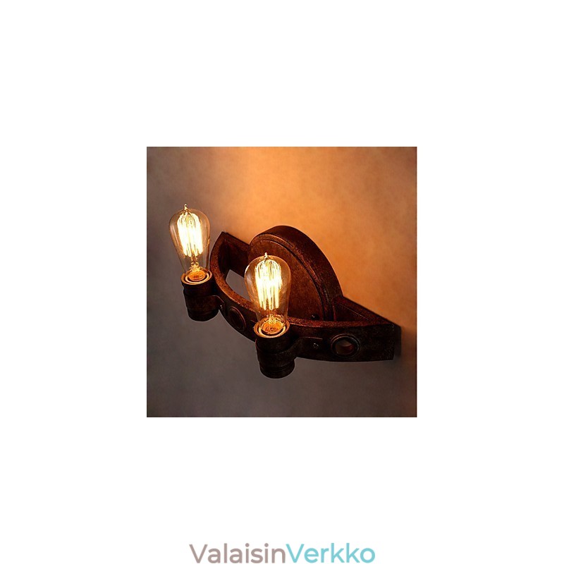 Loft-tyylinen vintage teollinen luova persoonallisuus metalliseinävalaisin kahvihuoneeseen, baarin eteiseen Koristele seinävalaisin