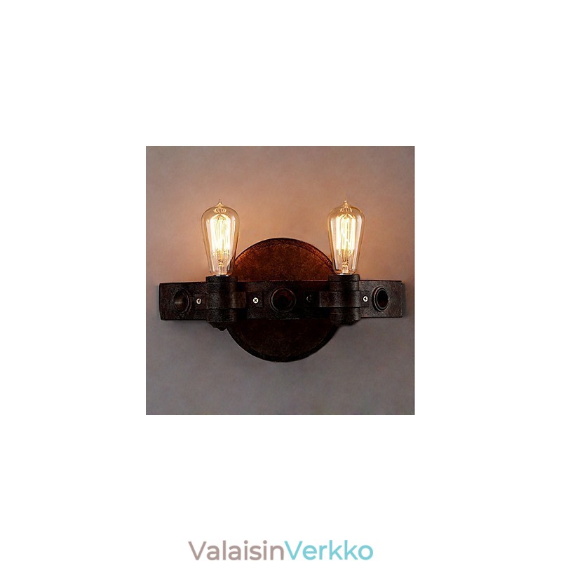 Loft-tyylinen vintage teollinen luova persoonallisuus metalliseinävalaisin kahvihuoneeseen, baarin eteiseen Koristele seinävalaisin