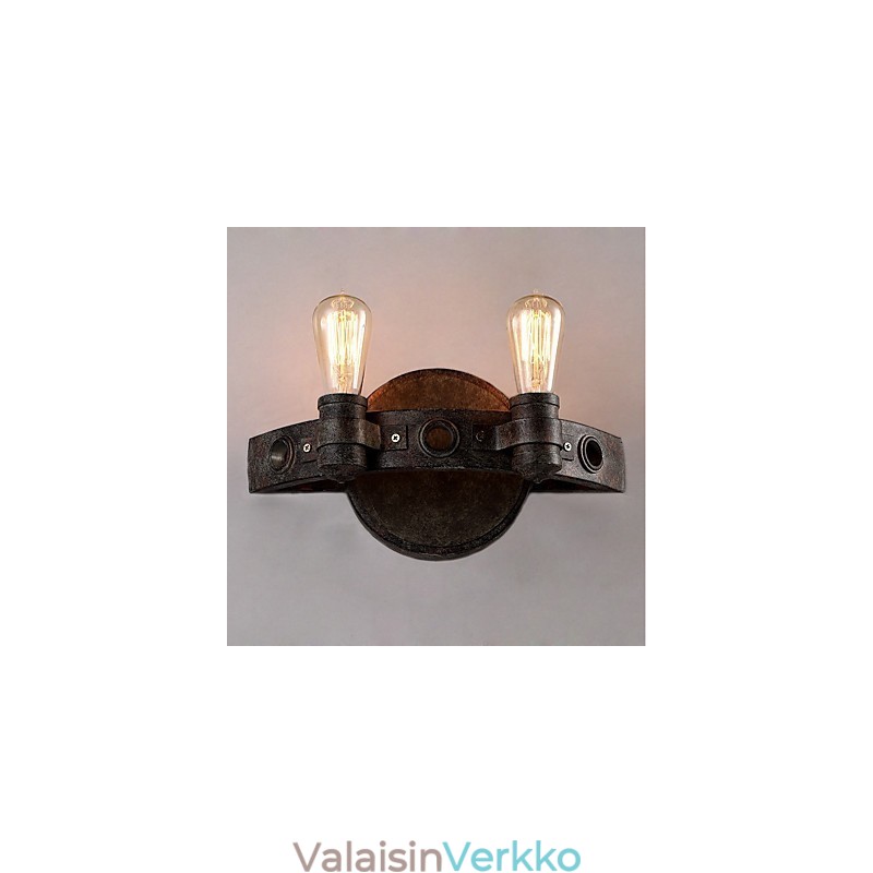 Loft-tyylinen vintage teollinen luova persoonallisuus metalliseinävalaisin kahvihuoneeseen, baarin eteiseen Koristele seinävalaisin
