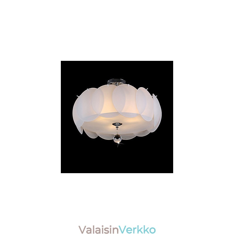 3 Light Glass Kattokruunu Moderni riippuvalaisinperhe