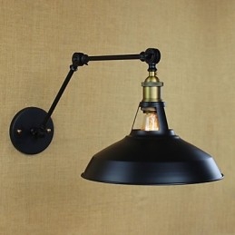 Pitkä varsi Puoliruosteinen Industrial Retro Nostalgic sisäänvedettävä taitettava seinävalaisin