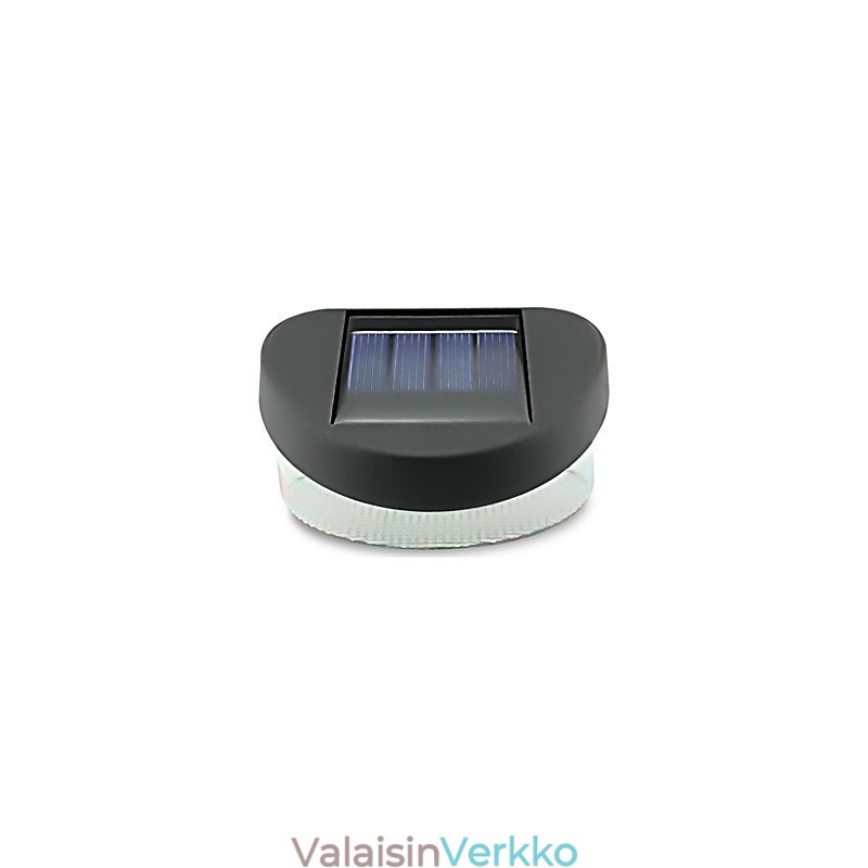 Valkoinen valo Solar Light Polku Seinä Maisema Mount Puutarha Aidan valo