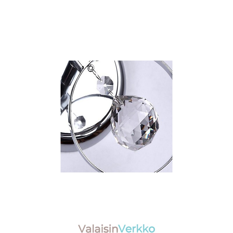 Crystal Modern Contemporary Galvanoitu ominaisuus Uplight Seinävalaisin Seinävalaisin