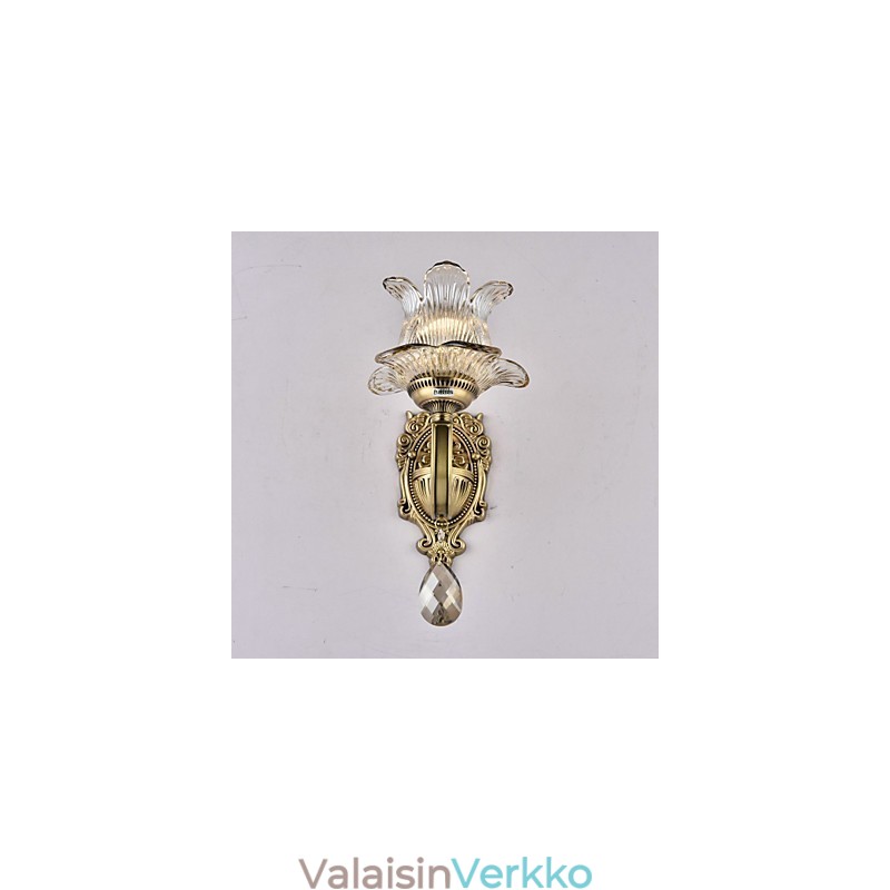 Rustic Lodge Brass -ominaisuus mini-tyyliselle seinävalaisimille