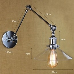 Vintage Country Retro -sähkölevyominaisuus minityyliselle kääntövarrelle Ambient Light Swingille
