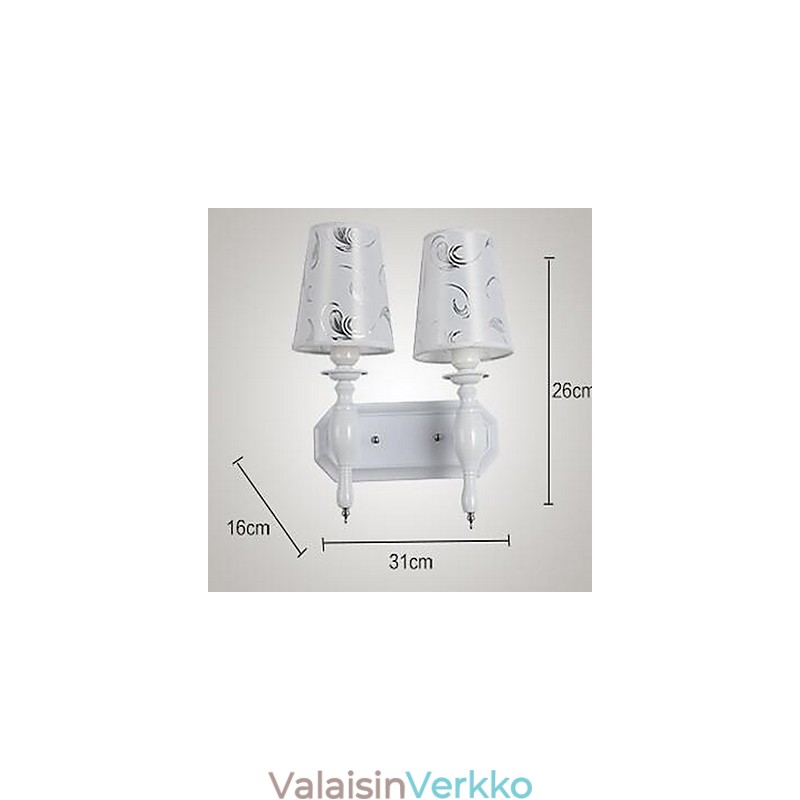 Moderni ja nykyaikainen sähköpinnoitettu kattovalaisin seinävalaisin