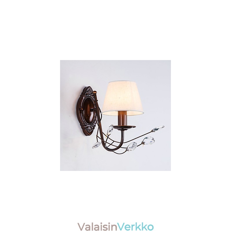 Rustic Lodge Country Galvanoitu ominaisuus minityylisille Ambient Light -seinävalaisimille