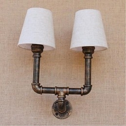 Rustic Lodge Brass -ominaisuus Ambient Light -seinävalaisimille