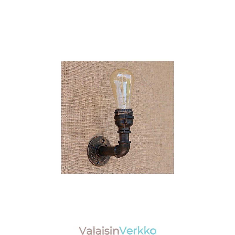 Nostalgia Yksinkertainen vesiputki koristeellinen pieni seinävalaisin seinävalaisin