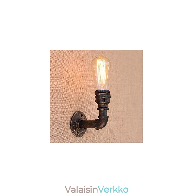 Nostalgia Yksinkertainen vesiputki koristeellinen pieni seinävalaisin seinävalaisin