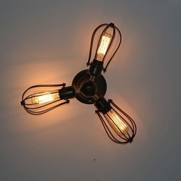 Perinteinen klassinen vintage mini-tyylinen maalaus metalliin uppoteline