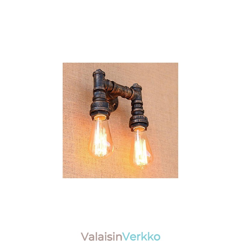 Nostalgia yksinkertainen vesiputki koristeellinen pieni seinävalaisin seinävalaisin
