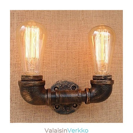 Nostalgia Yksinkertainen vesiputki koristeellinen pieni seinävalaisin seinävalaisin Nostalgia Yksinkertainen vesiputki koristeellinen pieni seinävalaisin seinävalaisin