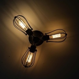 Perinteinen klassinen vintage mini-tyylinen maalaus metalliin uppoteline