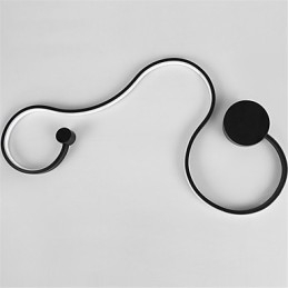 Modernit seinävalaisimet Creative Metal Olohuone Eteinen Makuuhuone Hotellihuoneet Sängyn vierellä sisustusvalaistus