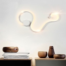 Modernit seinävalaisimet Creative Metal Olohuone Eteinen Makuuhuone Hotellihuoneet Sängyn vierellä sisustusvalaistus