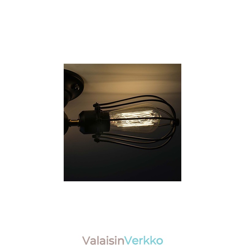 Perinteinen klassinen vintage mini-tyylinen maalaus metalliin uppoteline