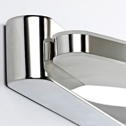 Moderni nykyaikainen Chrome-ominaisuus ympäristön valoon kylpyhuoneen valaistukseen