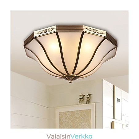 Moderni nykyaikainen koristeellinen design kupari kattovalaisinperhe Moderni nykyaikainen koristeellinen design kupari kattovalaisinperhe