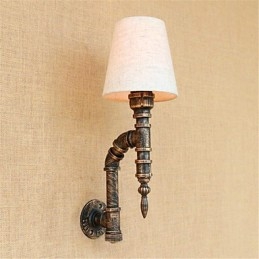 Rustic Lodge Country Antique Brass -ominaisuus Ambient Light -seinävalaisimiin