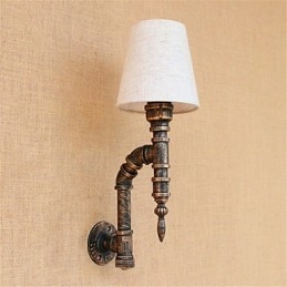 Rustic Lodge Country Antique Brass -ominaisuus Ambient Light -seinävalaisimiin