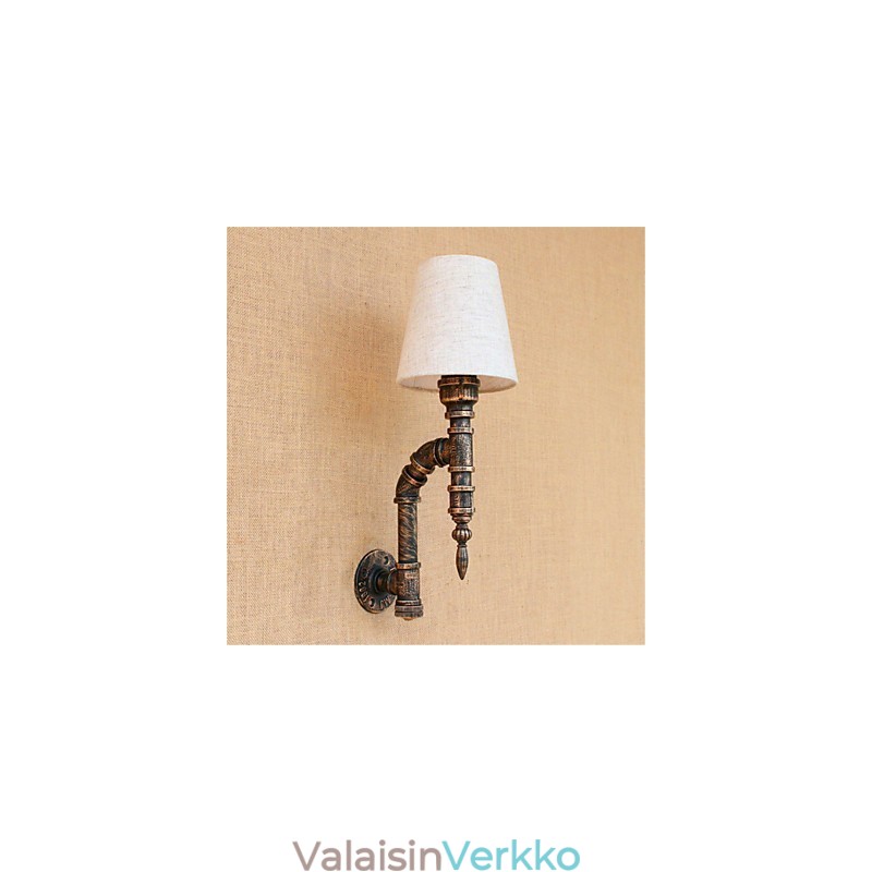 Rustic Lodge Country Antique Brass -ominaisuus Ambient Light -seinävalaisimiin