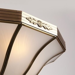 Moderni nykyaikainen koristeellinen design kupari kattovalaisinperhe