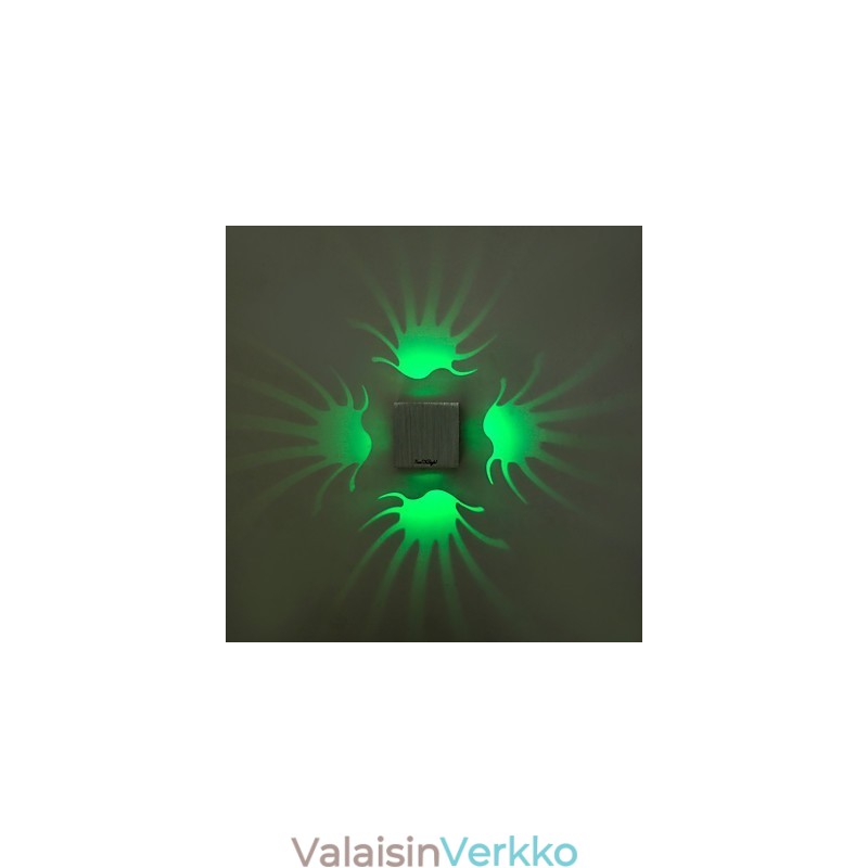 Moderni ja nykyaikainen sähköpinnoitettu ominaisuus ympäristövalaistuksiin Wall LightV