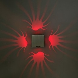 Moderni ja nykyaikainen sähköpinnoitettu ominaisuus ympäristövalaistuksiin Wall LightV