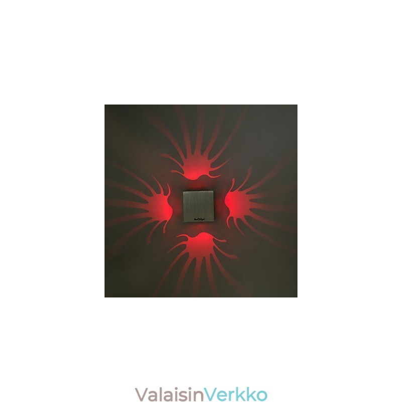 Moderni ja nykyaikainen sähköpinnoitettu ominaisuus ympäristövalaistuksiin Wall LightV