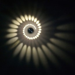 Moderni nykyaikainen galvanoitu ominaisuus Ambient LightFlush Mount -seinäänV