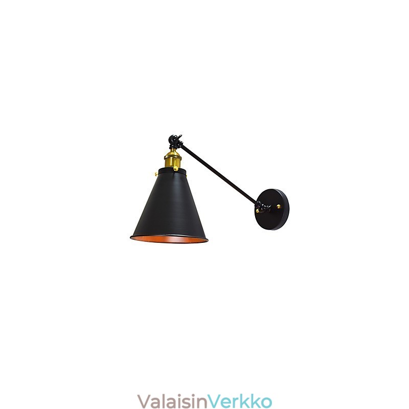 Buzz Paint yksiseinäinen rauta-seinälamppu Dumb Black Lightsaber -lamppu seinälle
