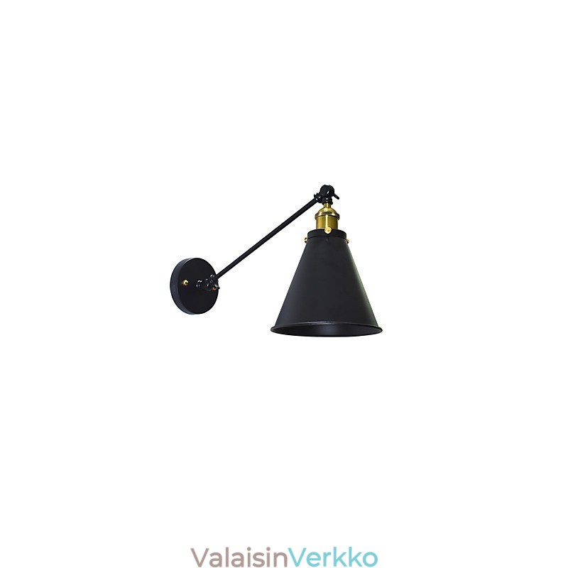 Buzz Paint yksiseinäinen rauta-seinälamppu Dumb Black Lightsaber -lamppu seinälle