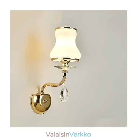 Moderni nykyaikainen galvanoitu ominaisuus Crystal Ambient Light -seinävalaisimiin