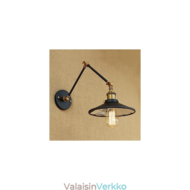 Rustic Lodge Country Retro Galvanoitu ominaisuus minityyliselle kääntövarrelle Ambient Lightille