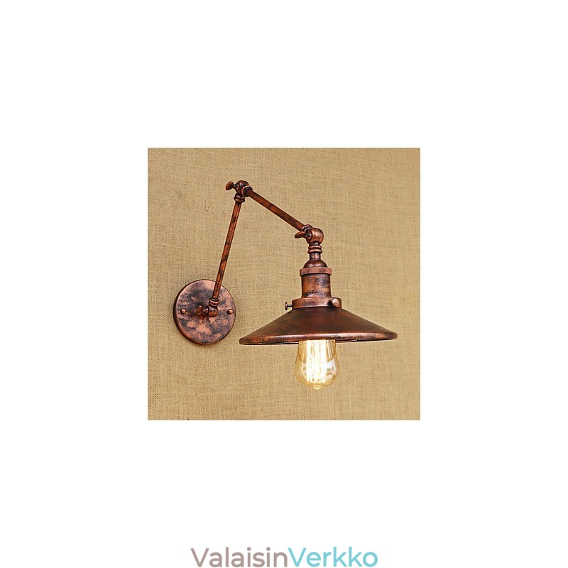Rustic Lodge Country Retro Galvanoitu ominaisuus minityyliselle kääntövarrelle Ambient Lightille