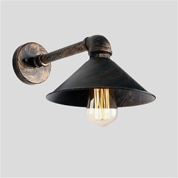 Vesipiippu seinävalaisimet Retro teollinen tyyli Luova Country Metal Ravintola Kahvila Baari Baari Pöytävalaisimet