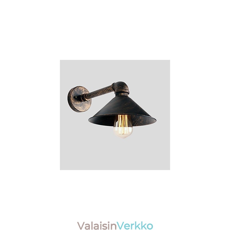 Vesipiippu seinävalaisimet Retro teollinen tyyli Luova Country Metal Ravintola Kahvila Baari Baari Pöytävalaisimet