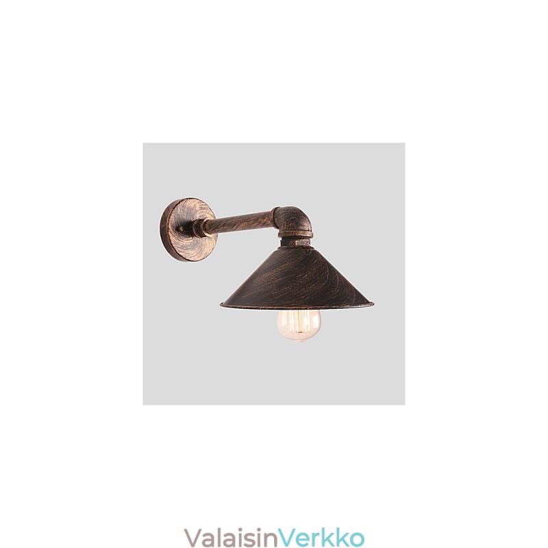 Vesipiippu seinävalaisimet Retro teollinen tyyli Luova Country Metal Ravintola Kahvila Baari Baari Pöytävalaisimet
