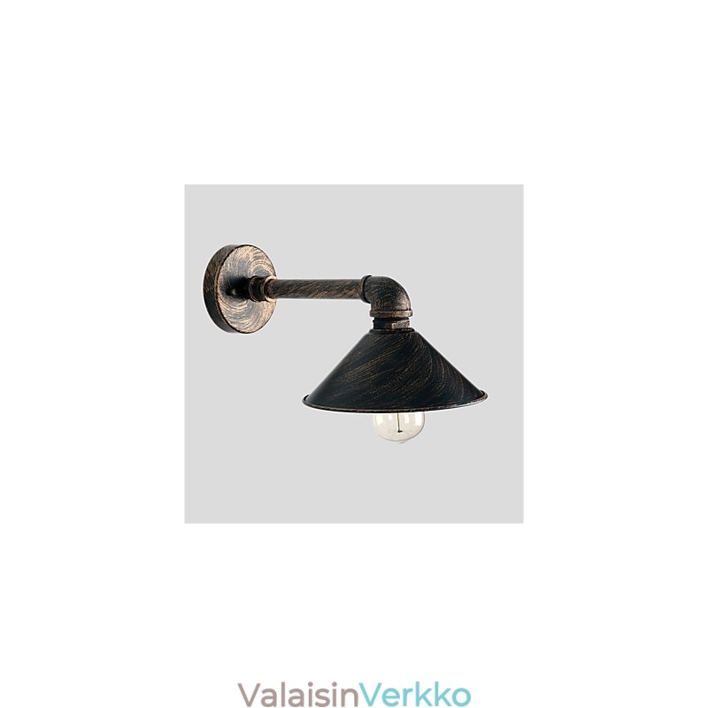 Vesipiippu seinävalaisimet Retro teollinen tyyli Luova Country Metal Ravintola Kahvila Baari Baari Pöytävalaisimet