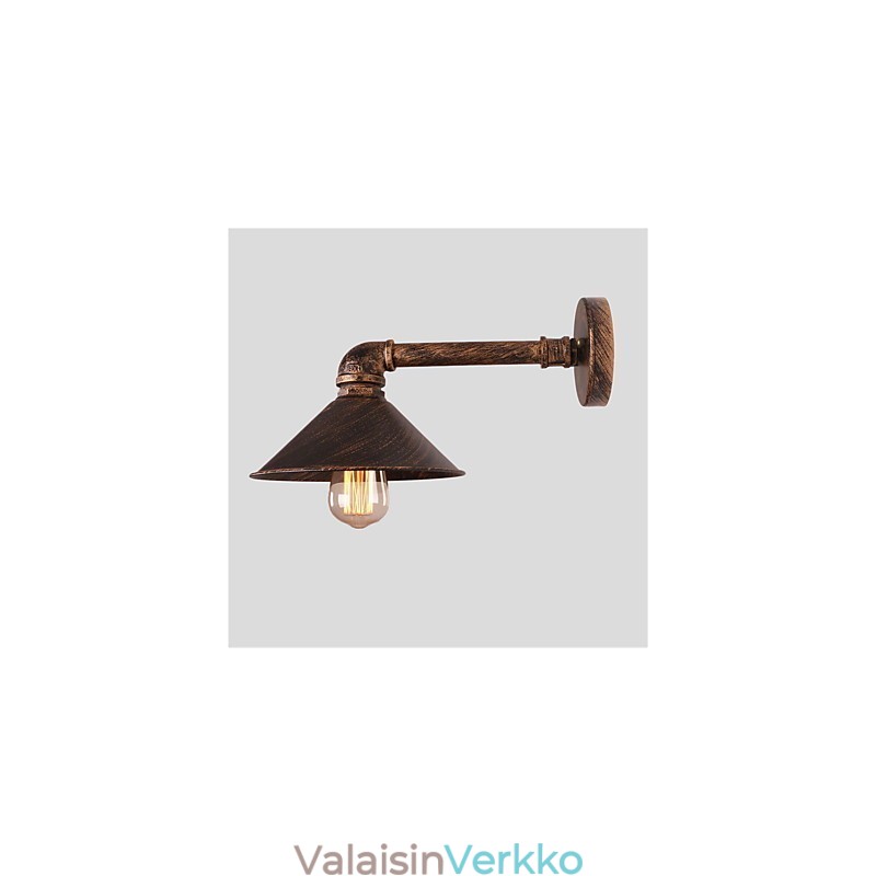 Vesipiippu seinävalaisimet Retro teollinen tyyli Luova Country Metal Ravintola Kahvila Baari Baari Pöytävalaisimet